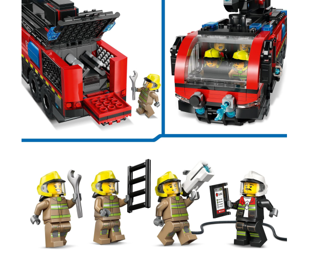 LEGO CITY 60499 Lotniskowy wóz strażacki - 1473512 - zdjęcie 14